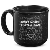 Dont Worry I Have A Plan Funny Critical Fail 15oz Campfire Ceramic Mug