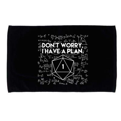 Dont Worry I Have A Plan Funny Critical Fail Microfiber Hand Towel