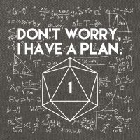 Dont Worry I Have A Plan Funny Critical Fail Cotton Canvas Backpack