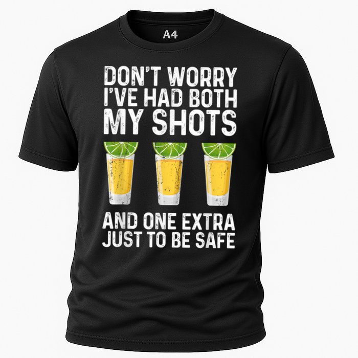 Don't Worry I've Had Both My Shots And One Extra Vaccinated Performance Shirt
