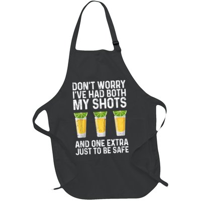 Don't Worry I've Had Both My Shots And One Extra Vaccinated Apron