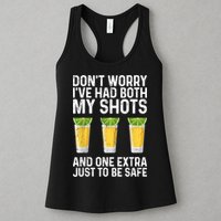 Don't Worry I've Had Both My Shots And One Extra Vaccinated Womens Tank Top