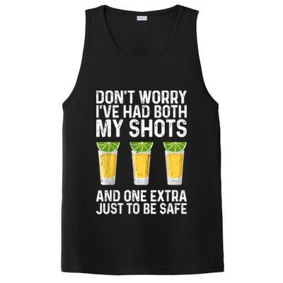 Don't Worry I've Had Both My Shots And One Extra Vaccinated PosiCharge Competitor Tank