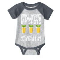 Don't Worry I've Had Both My Shots And One Extra Vaccinated Infant Baby Jersey Bodysuit