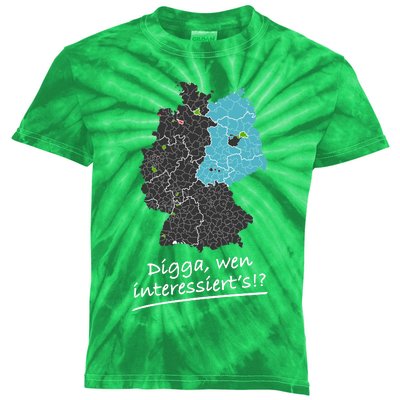 Digga Wen InteressiertS Kids Tie-Dye T-Shirt