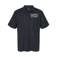 Don't Worry I've Had Both of My Shots Funny Softstyle Adult Sport Polo