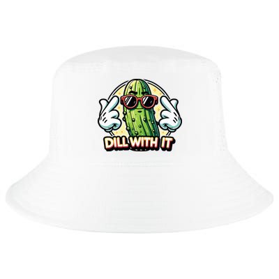 Dill With It Funny Pickle Vegetable Pun Cool Comfort Performance Bucket Hat