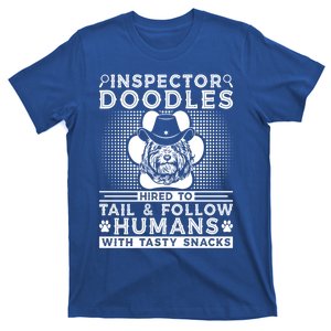 Dog Walker Inspector Sheriff Dog Trainer Goldendoodle Great Gift T-Shirt