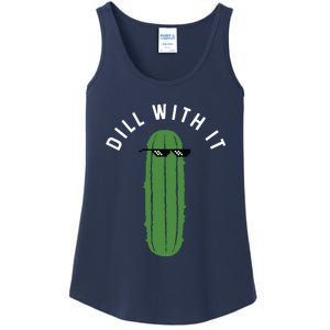 Dill With It Funny Ladies Essential Tank