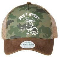 Don't Worry I Hugged It First Lumberjack Chainsaw Legacy Tie Dye Trucker Hat
