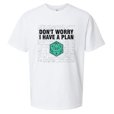 DonT Worry I Have A Plan Funny Dungeon Chaotic Dragon Sueded Cloud Jersey T-Shirt