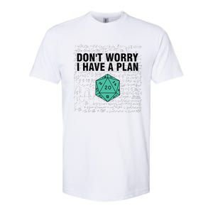 DonT Worry I Have A Plan Funny Dungeon Chaotic Dragon Softstyle CVC T-Shirt