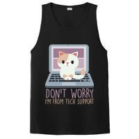Don't Worry I'm From Tech Support Computer Cat PosiCharge Competitor Tank