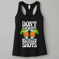 Don't Worry I Had Both My Shots Funny Tequila Drinking Womens Tank Top