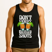 Don't Worry I Had Both My Shots Funny Tequila Drinking Tank Top