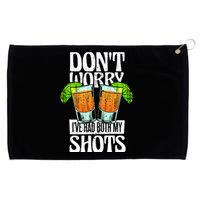 Don't Worry I Had Both My Shots Funny Tequila Drinking Grommeted Golf Towel