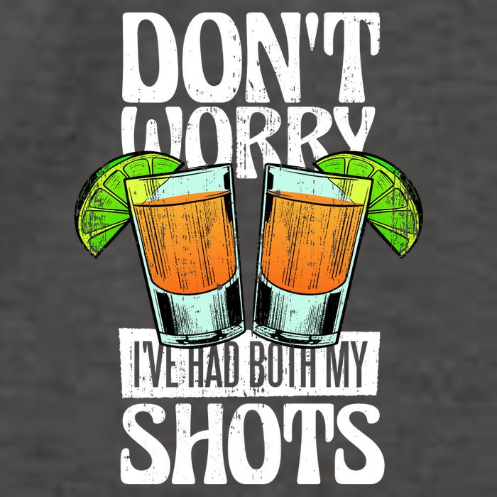 Don't Worry I Had Both My Shots Funny Tequila Drinking Vector Backpack