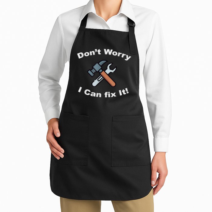 Don't Worry I Can Fix It! Funny Mechanic Ts Apron