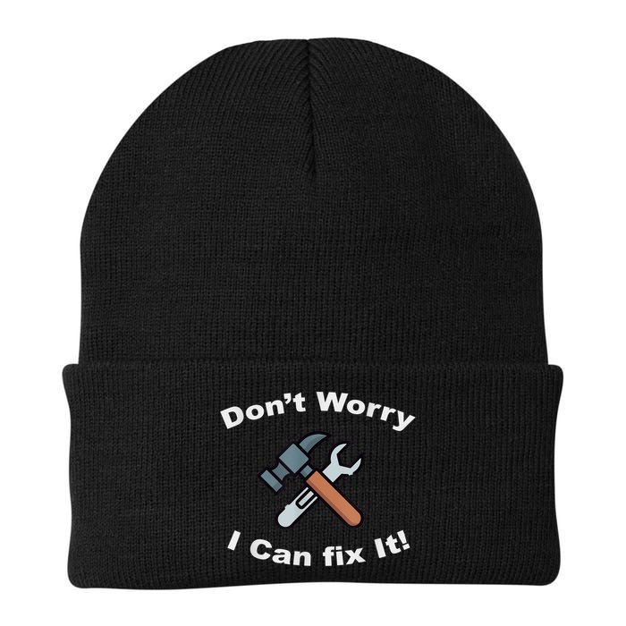 Don't Worry I Can Fix It! Funny Mechanic Ts Beanie
