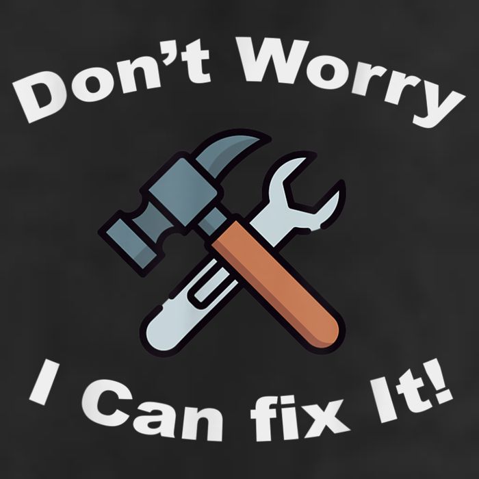 Don't Worry I Can Fix It! Funny Mechanic Ts 25L Jumbo Tote