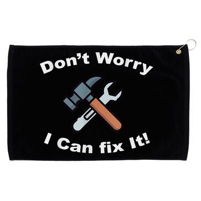 Don't Worry I Can Fix It! Funny Mechanic Ts Grommeted Golf Towel