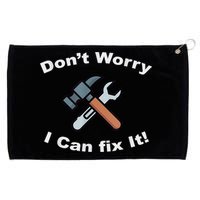 Don't Worry I Can Fix It! Funny Mechanic Ts Grommeted Golf Towel