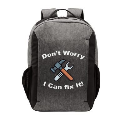 Don't Worry I Can Fix It! Funny Mechanic Ts Vector Backpack