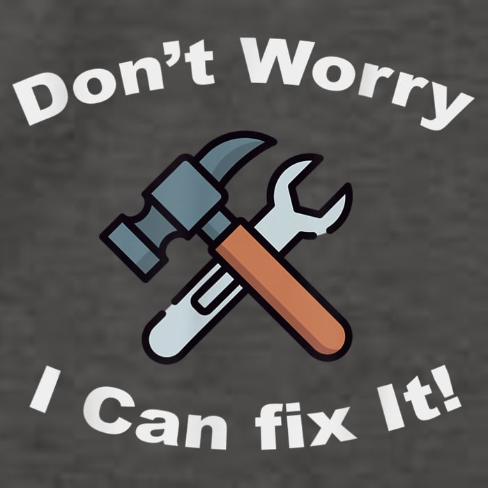 Don't Worry I Can Fix It! Funny Mechanic Ts Vector Backpack