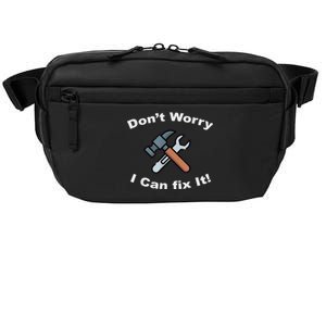 Don't Worry I Can Fix It! Funny Mechanic Ts Crossbody Pack