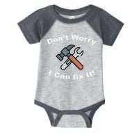 Don't Worry I Can Fix It! Funny Mechanic Ts Infant Baby Jersey Bodysuit