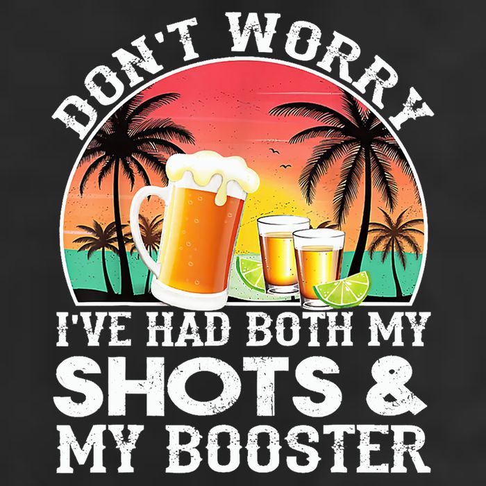 Don't Worry I've Had Both My Shots Booster Summer Sunset Gift 25L Jumbo Tote