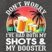 Don't Worry I've Had Both My Shots Booster Summer Sunset Gift Vector Backpack