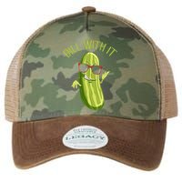 Dill With It Dill Pickle Dill Pickles Dill With It Legacy Tie Dye Trucker Hat