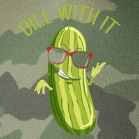Dill With It Dill Pickle Dill Pickles Dill With It Legacy Tie Dye Trucker Hat