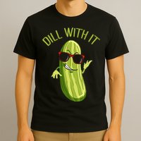 Dill With It Dill Pickle Dill Pickles Dill With It T-Shirt