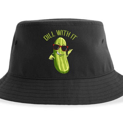 Dill With It Dill Pickle Dill Pickles Dill With It Sustainable Bucket Hat