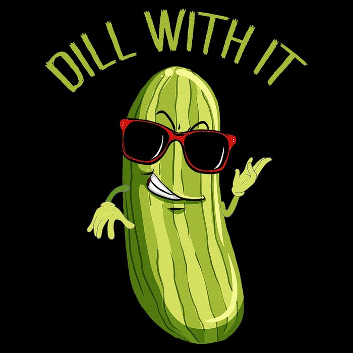Dill With It Dill Pickle Dill Pickles Dill With It 16 in Basic Backpack