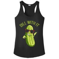 Dill With It Dill Pickle Dill Pickles Dill With It Ladies PosiCharge Competitor Racerback Tank