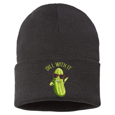 Dill With It Dill Pickle Dill Pickles Dill With It Sustainable Knit Beanie