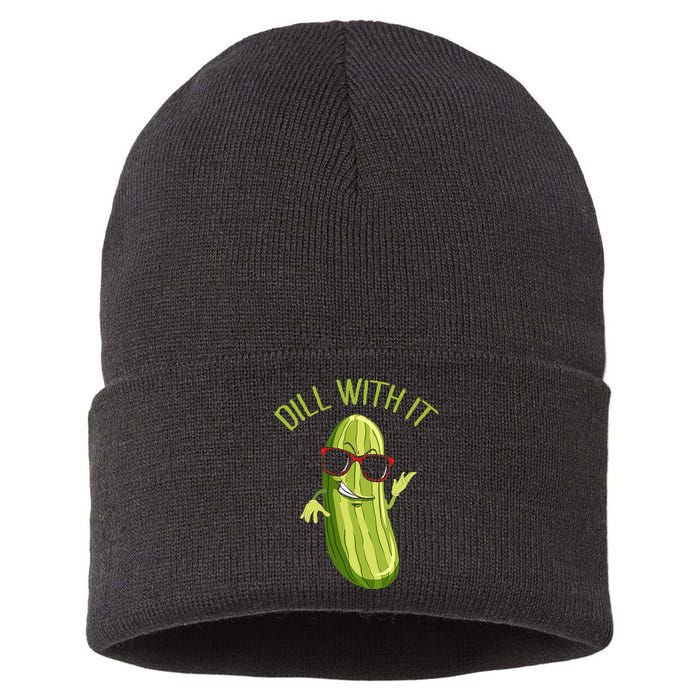 Dill With It Dill Pickle Dill Pickles Dill With It Sustainable Knit Beanie