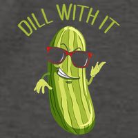 Dill With It Dill Pickle Dill Pickles Dill With It Vector Backpack