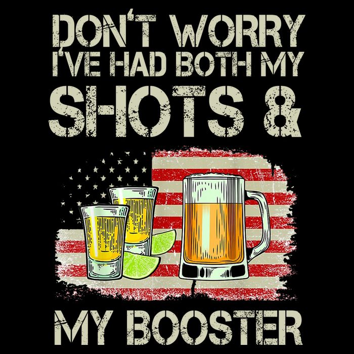 Don't Worry I've Had Both My Shots And My Booster Beer 16 in Basic Backpack