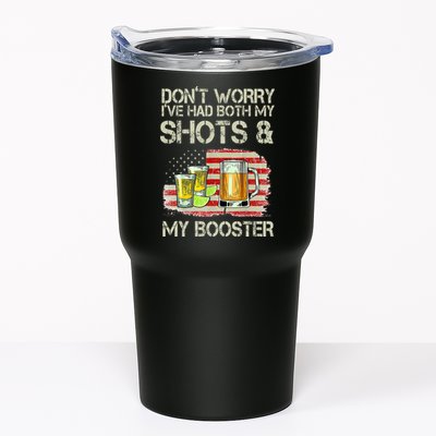 Don't Worry I've Had Both My Shots And My Booster Beer Tumbler