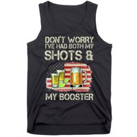 Don't Worry I've Had Both My Shots And My Booster Beer Tank Top
