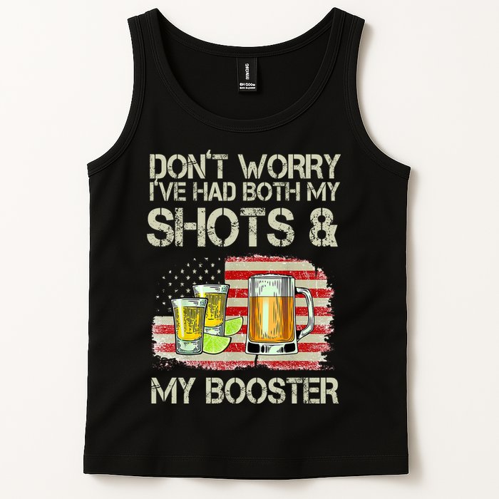 Don't Worry I've Had Both My Shots And My Booster Beer Tank Top