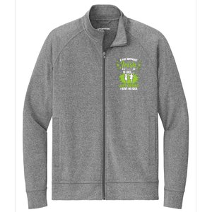 Day Without Irish Dancing Tap Dancing Ceili Reel Irish Dance Gift Stretch Full-Zip Cadet Jacket