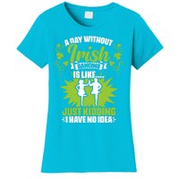 Day Without Irish Dancing Tap Dancing Ceili Reel Irish Dance Gift Women's T-Shirt