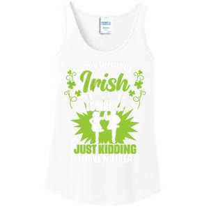 Day Without Irish Dancing Tap Dancing Ceili Reel Irish Dance Gift Ladies Essential Tank