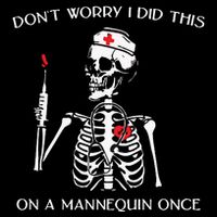 Dont Worry I Did This On A Mannequin Once Performance Shirt