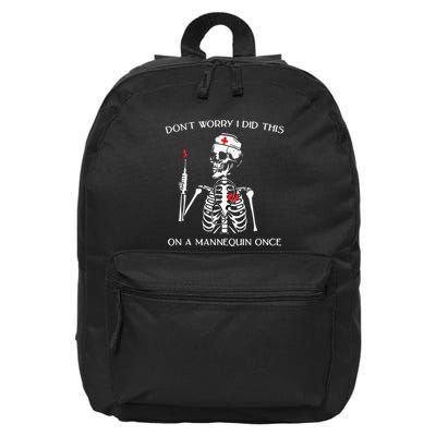 Dont Worry I Did This On A Mannequin Once 16 in Basic Backpack